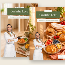 E-book Cozinha Leve com receitas práticas e nutritivas